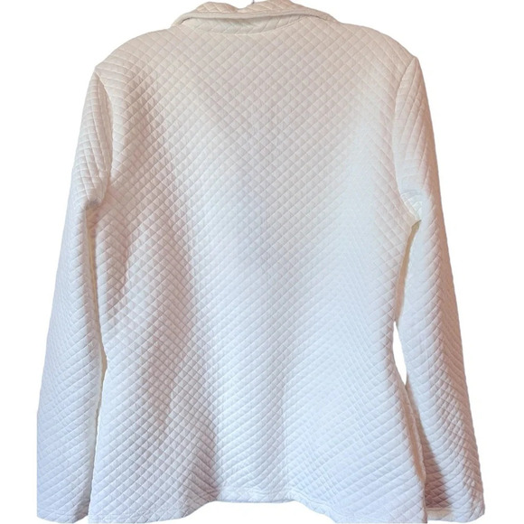 NWT Women’s Quilted Long Sleeve Cropped Jacket - Picture 2 of 5